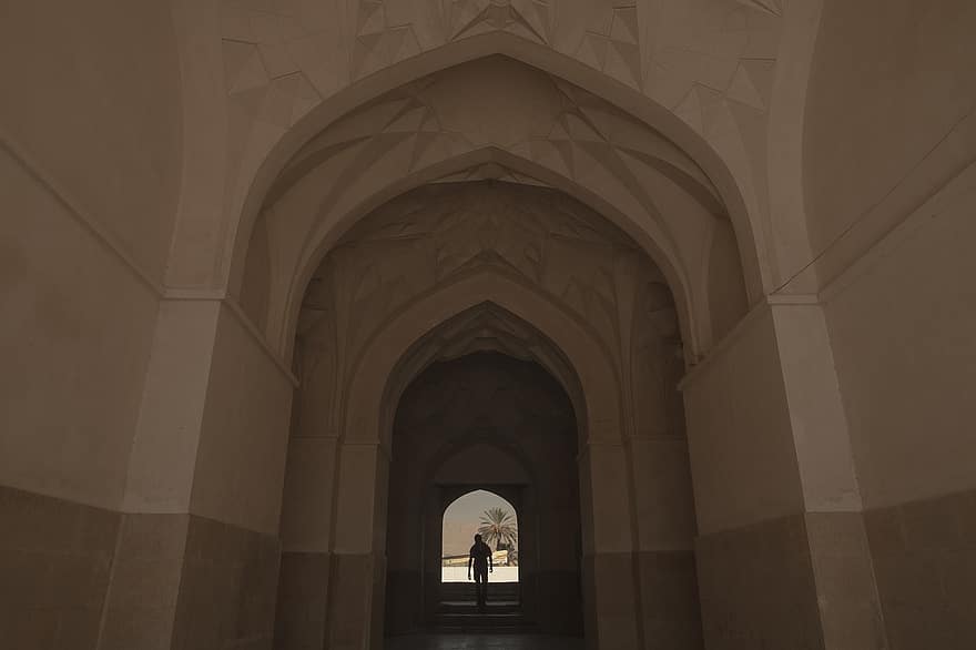 monumento, arquitetura iraniana, shiraz, Irã, construção, porta, arcos, Atração Histórica, arquitetura, turismo