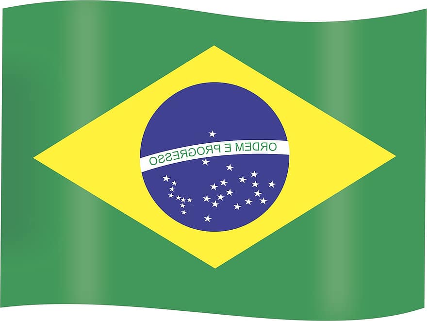 brazilská vlajka, Brazílie, brasilia, zelené a žluté, Amazonka, samba, karneval, Rio de Janeiro