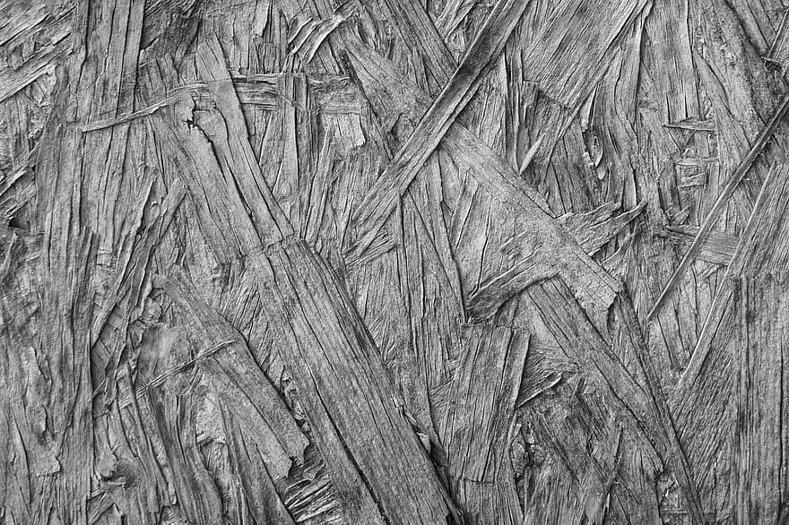Komprimerat trä, trä, textur, Pressat trä, Pressad träpanel, styrelse, yta, svartvit, mönster, bakgrunder, bakgrund