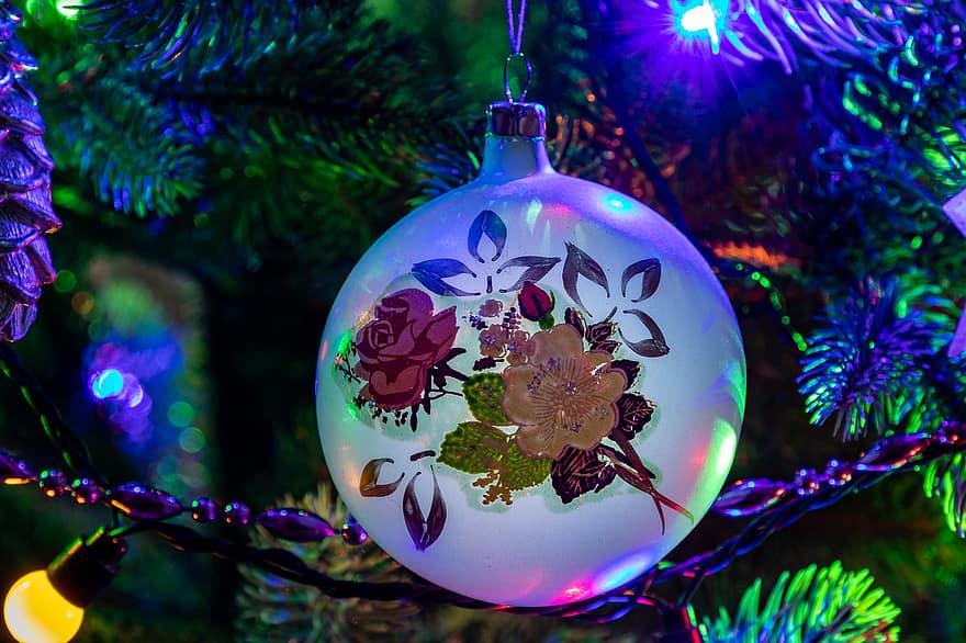 kerstboom, decoratie, ornament, snuisterij, vakantie, Kerstmis