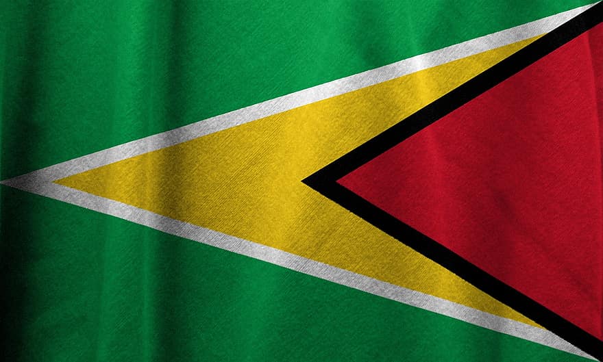 Guyana, lippu, kansakunta, maa, symboli, kansallinen, isänmaallisuus, kansalaisuus