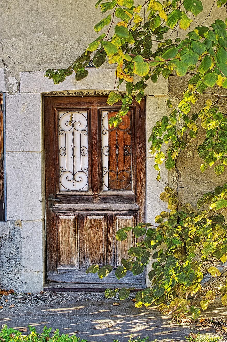Door, Entrance, House, Home