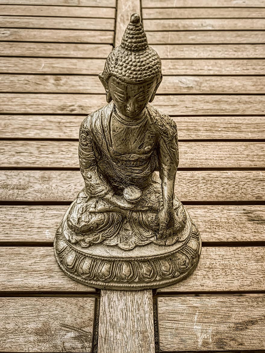 بوذا ، تمثال ، تمثال صغير ، تأمل ، التبت ، اليوجا ، شقرا ، انسجام ، الروحانية ، زين ، رمز