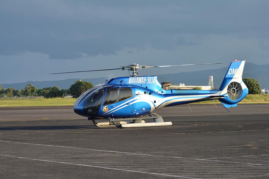 Helicopter, Aircraft, Aviation, Ground, Flight