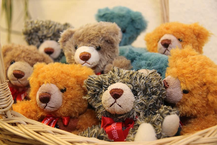 teddybjørne, fyldte legetøj, Verdens Aids Dag