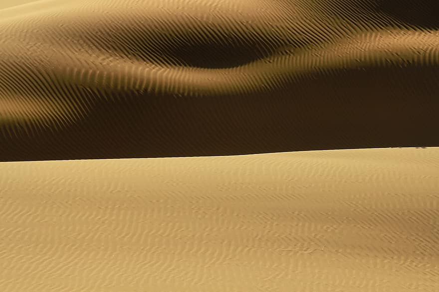 Wüste, Sand, Natur, Landschaft, Dünen, trocken, Sanddüne, Muster, Afrika, gewellt, trockenes Klima
