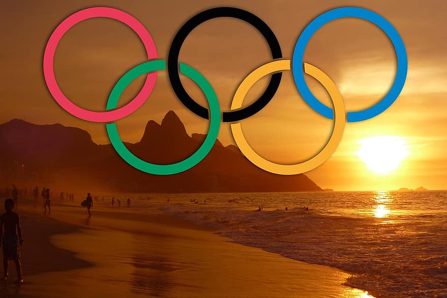 ريو ، 2016 ، الأولمبياد ، البرازيل ، حلقات أولمبية ، رياضة ، ريو دي جانيرو ، 5 حلقات ، منافسة ، شباب ، شباب الرياضة