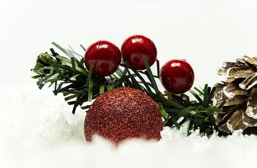 Nadal, bola de nadal, bombeta de Nadal, decoració, festa, ornament, temporada, estacional