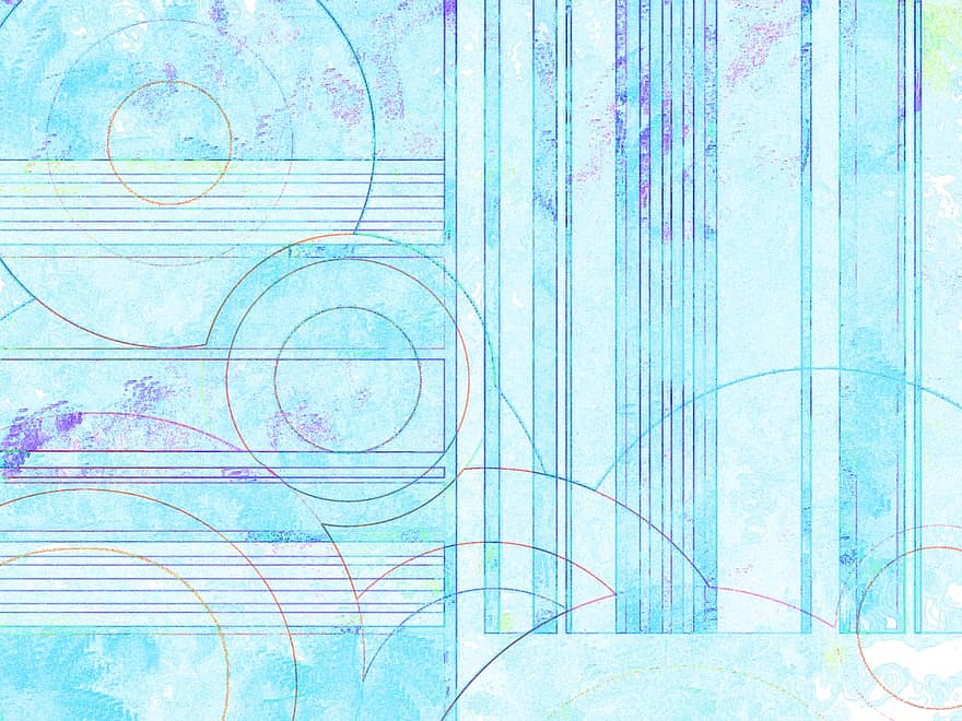 abstrato, fundo, geométrico, textura, papel de parede, Papel azul, textura azul