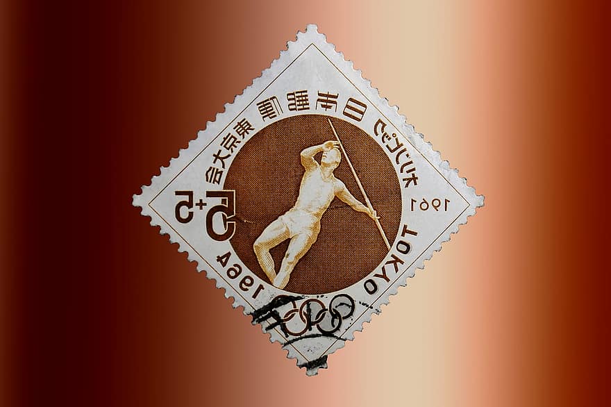 Briefmarken, Postamt, Porto, Papier-