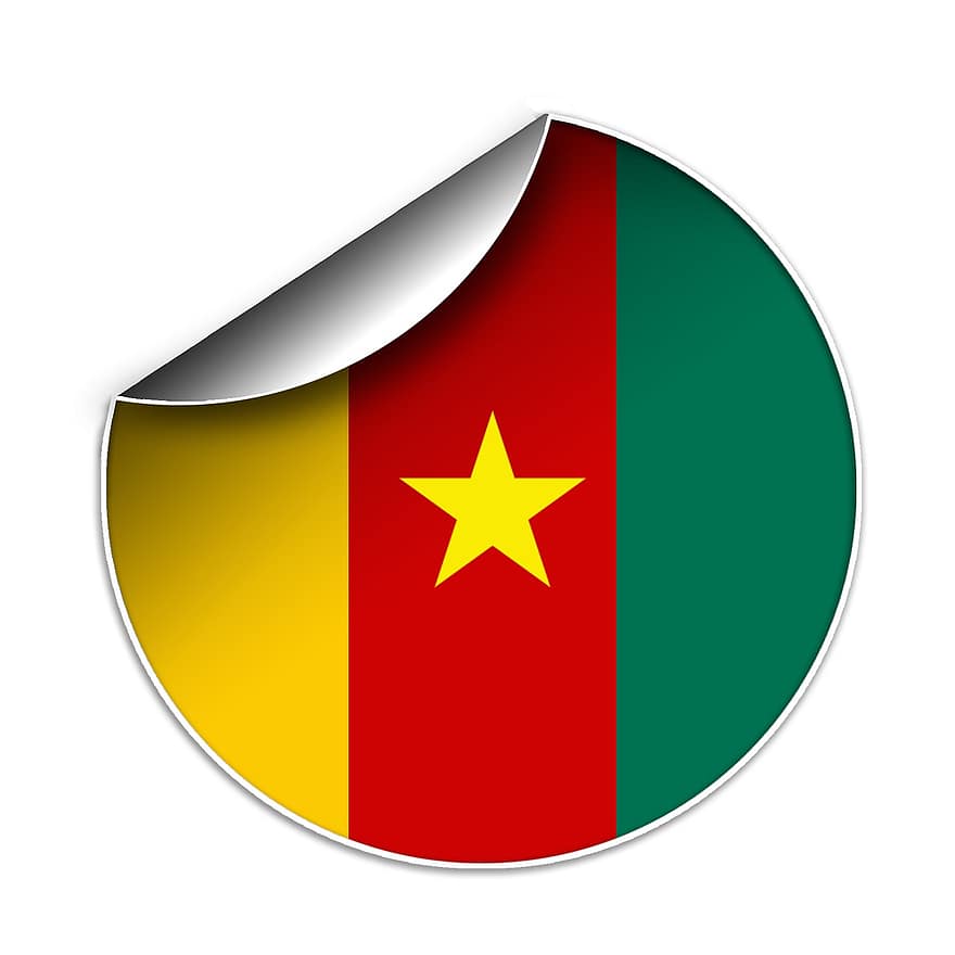 flagg, Kamerun
