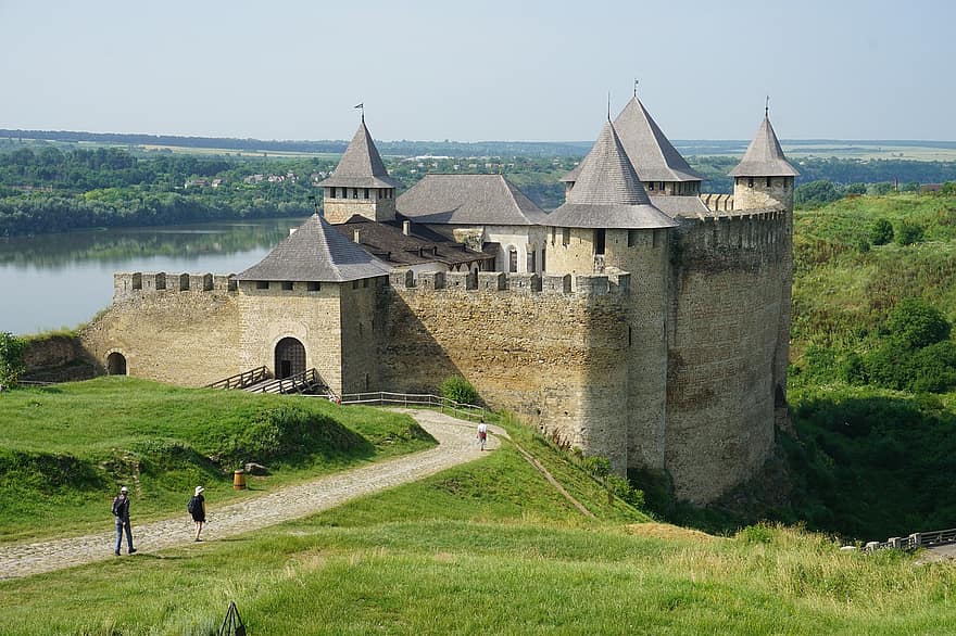 Lâu đài, ngành kiến ​​trúc, con đường, phong cảnh, thu hút khách du lịch, mang tính lịch sử, lịch sử, Lâu đài Chocim, Pháo đài Chocim, Pháo đài Khotyn, Khotyn