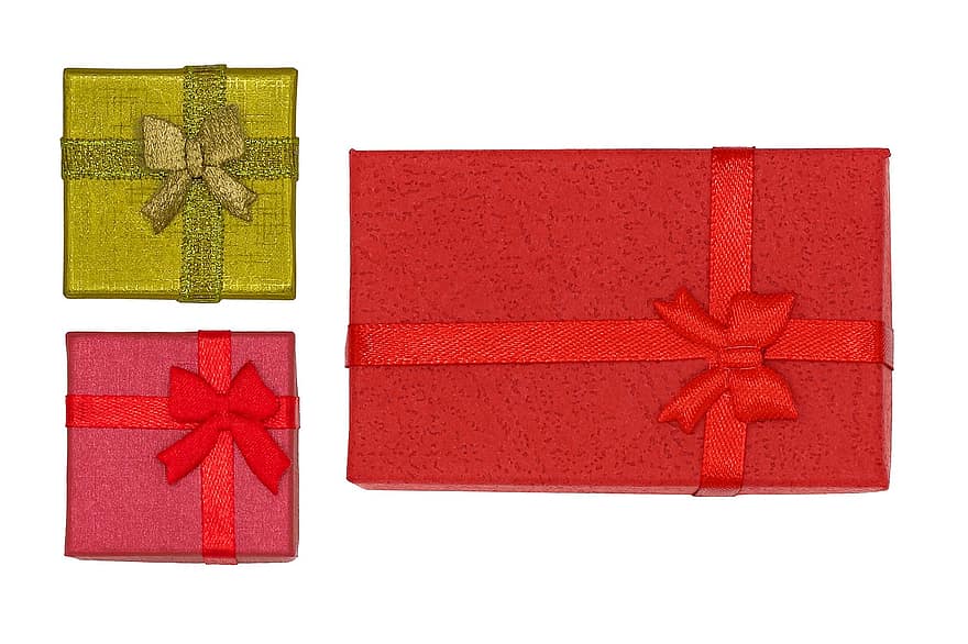 贈り物、プレゼント、箱、弓、リボン
