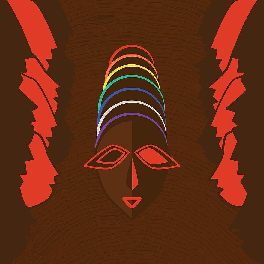 Unity In Diversity, We The People, Multicolor Faces, Global Oneness, Community Connection, Symbolic Inclusion, Abstract Silhouette, Human Skin, Head Profiles, Male Female, Left Right