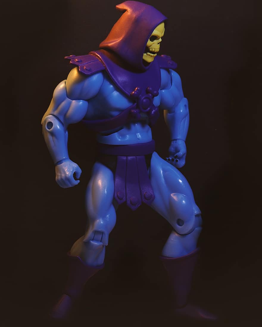 Skeletor, фигура за действие, играчка, характер, измислица, хуманоид, череп, господари на Вселената