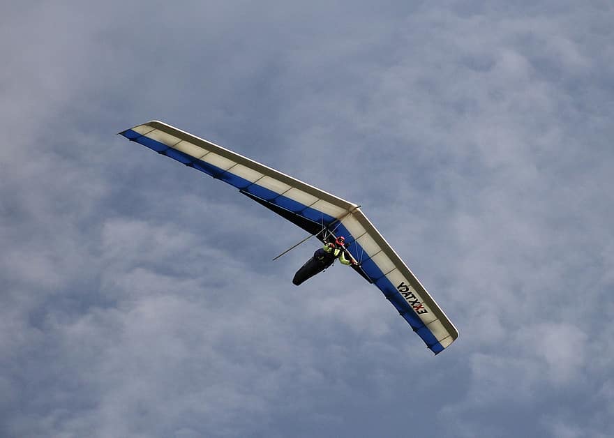 paragliding, sklandytuvas, dangus, pramoginis sportas, skrydis