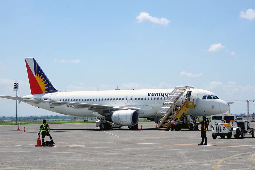 republiken av filippinerna, Philippine Airlines, flygplan, manila, luftfordon, transport, flygande, kommersiellt flygplan, transportsätt, resa, flygindustrin
