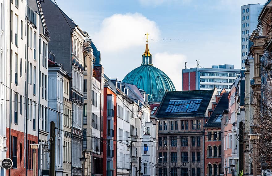 berlin, katedra, dom, architektūra, miestas, pastatai, turizmą, žinoma vieta, pastato išorė, miesto vaizdą, pastatyta struktūra