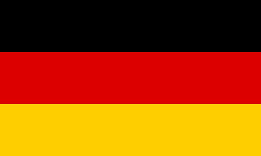 خريطة ، ألمانيا ، العلم ، الحدود ، بلد ، الولايات الأمريكية