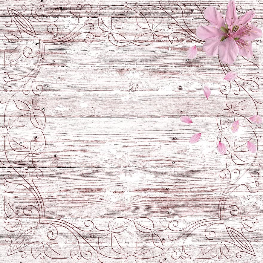 Digital Paper, Colorful, Abstract, Grunge Wood Texture, Flowers, Paper, Texture, Design, Pattern, Scrapbooking, Vintage
