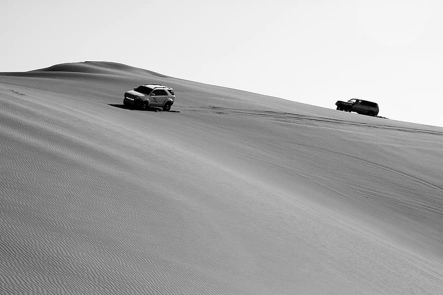 автомобіль, пустеля, подорожі, пісок, піщана дюна, авто, автомобільний, позашляховик, спортивний транспортний засіб, наземний транспорт, краєвид