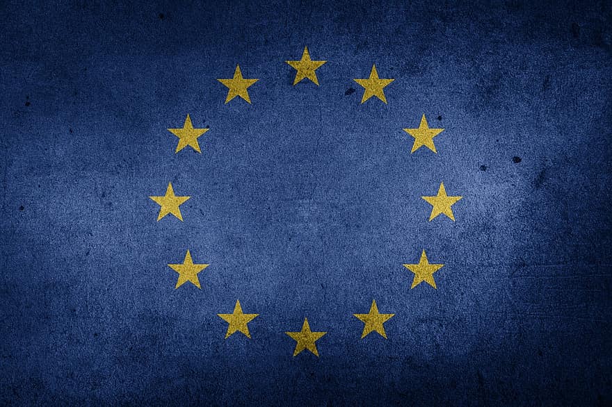 bandera, Unión Europea, brexit, Europa