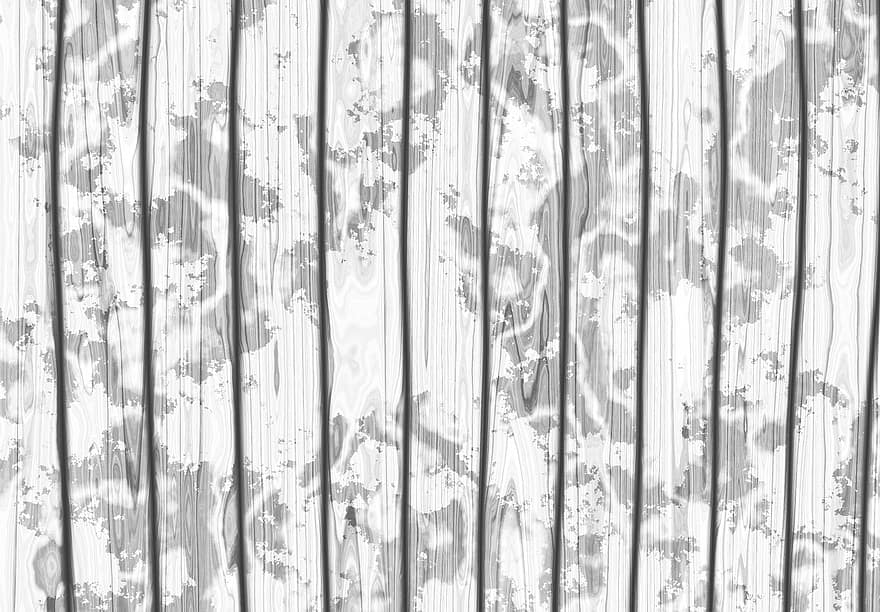 parede, Pranchas, branco, Preto, cinzento, madeira, grão, velho, bohlen, painéis, borda