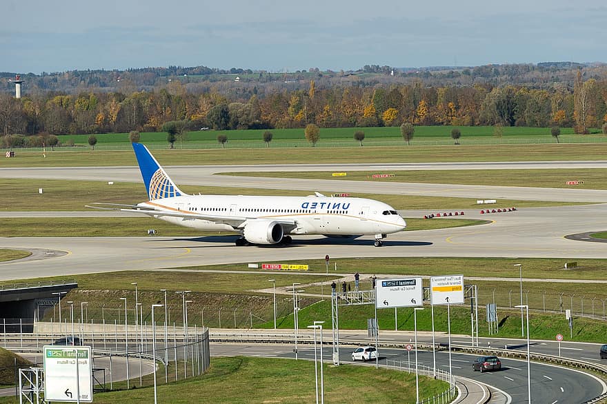havalimanı, uçak, havacılık, yolcu uçağı, havayolu, trafik, turizm, seyahat, taşıma, taşımacılık, Münih