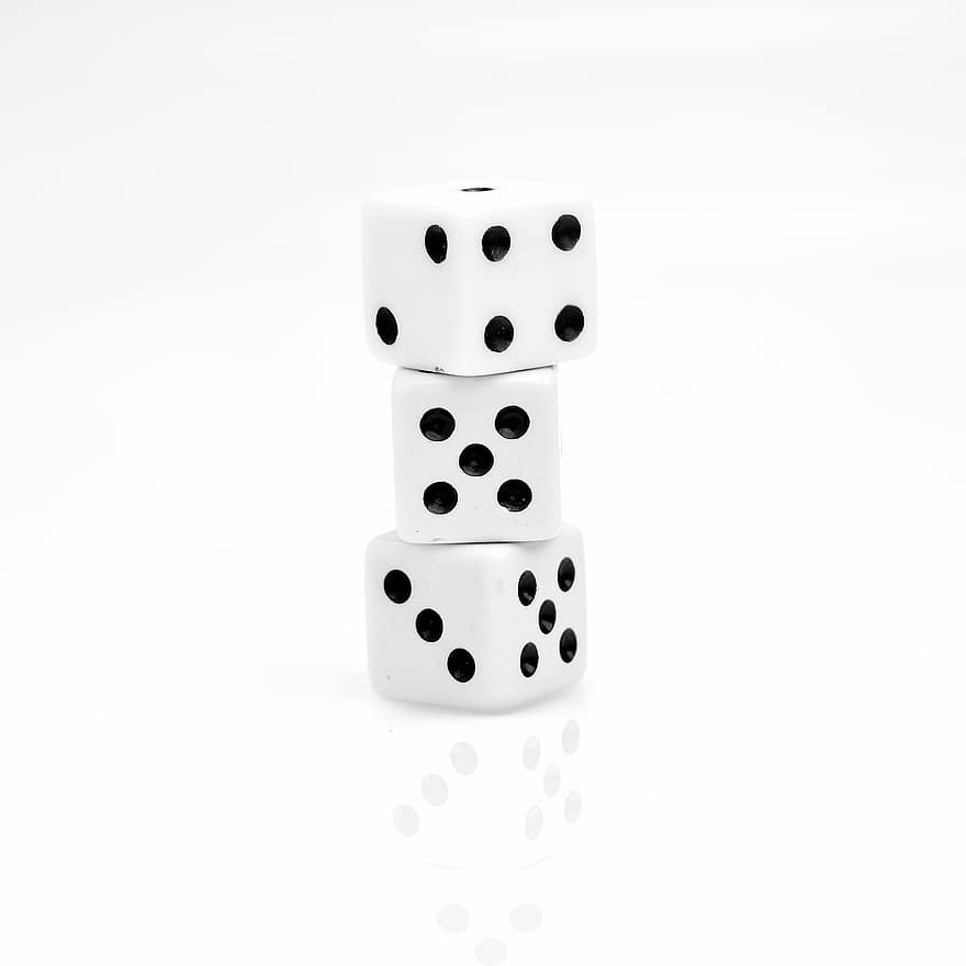Dice, Game, Bet, Chance, Dots, Numbers, Entertainment, Gamble
