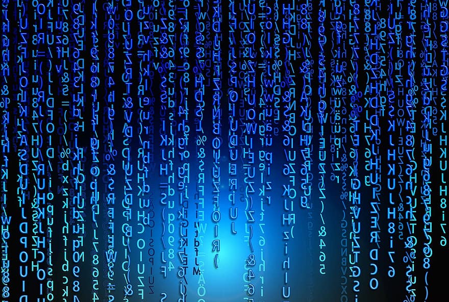 matrix, teknologi, teknik, data, digital, netværk, internet, kode, computer, Information, binær