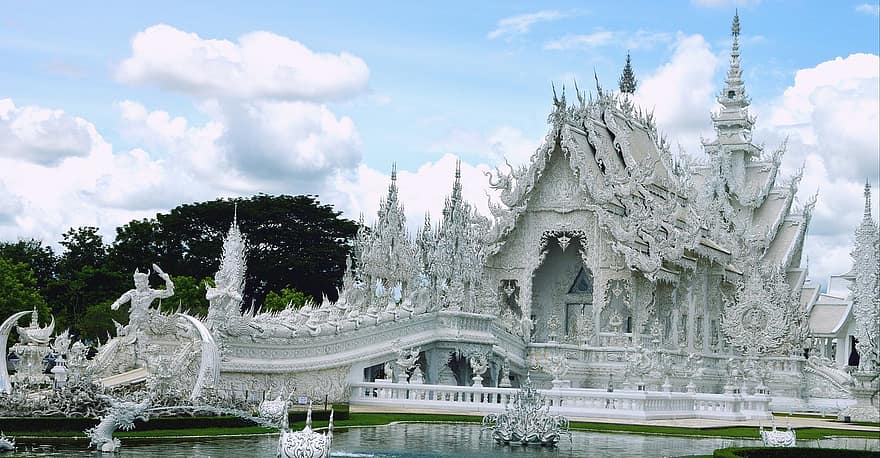 Wat Rong Khun, Tailandia, punto de referencia
