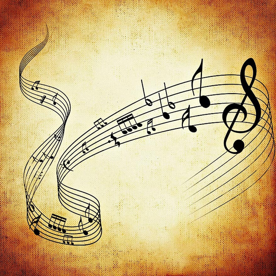 música, melodia, nota musical, personal