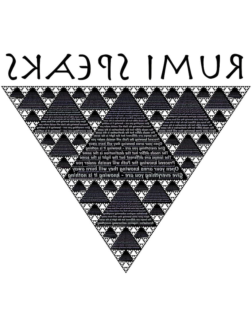 rumi, σοφία, πυραμίδες, τρίγωνα, φιλοσοφία, περσικός, παραθέτω, αναφορά, η γνώση, έμπνευση, ανάπτυξη, κίνητρο
