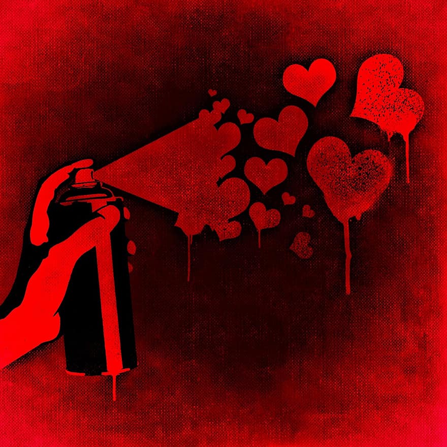 amor, dia de Sant Valentí, romanç, junts, romàntic, amants, sort, cor, feliç, connexió, lleialtat