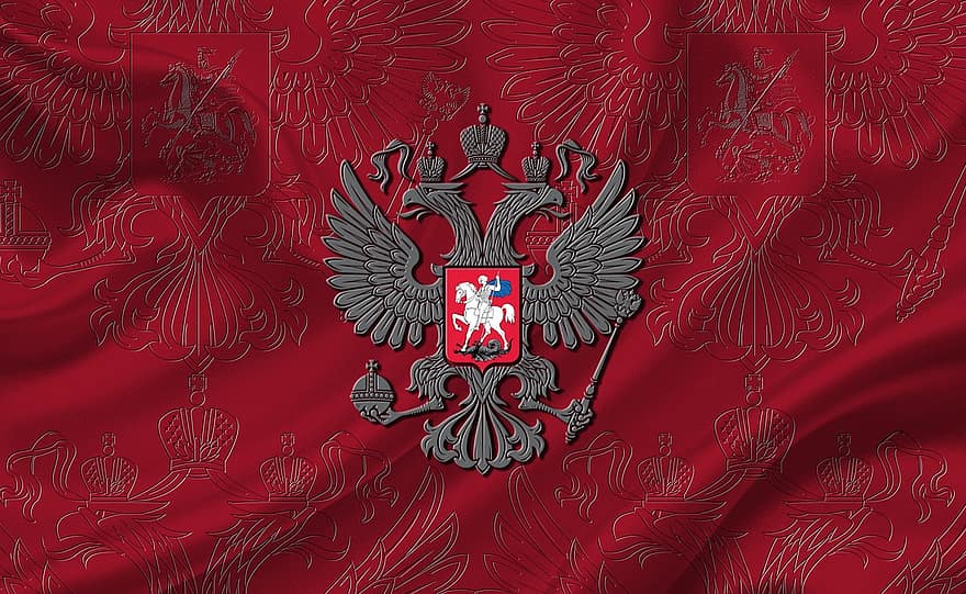 ธงรัสเซีย, เสื้อคลุมแขนของรัสเซีย, Russian Imperial Eagle, จักรพรรดินกอินทรี, ธง, ธงชาติรัสเซีย