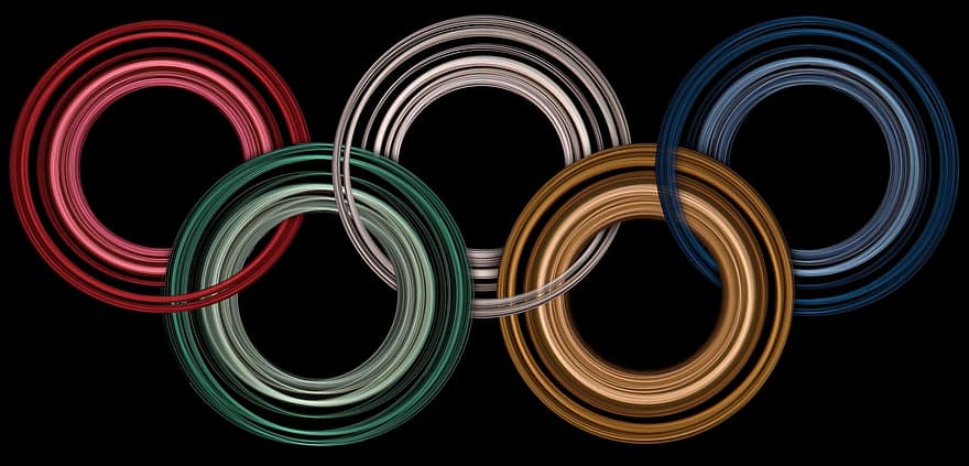 azul, cor, concorrência, evento, cinco, jogos, verde, olímpico, jogos Olímpicos, vermelho, anel