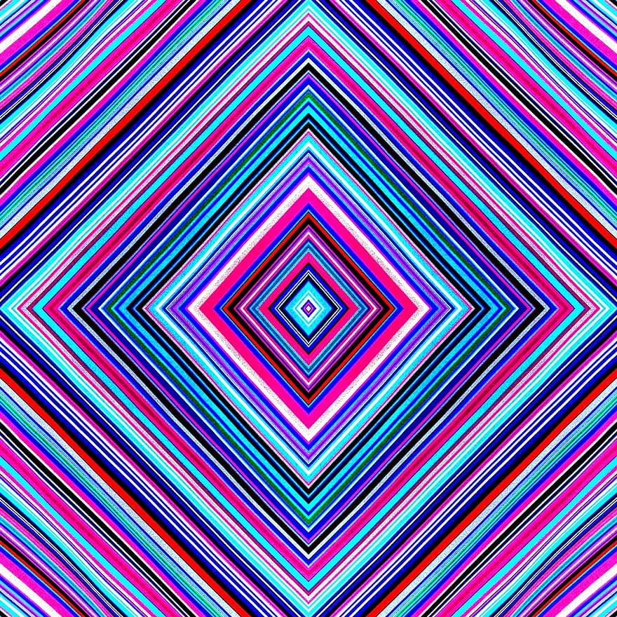 Geometric, Abstract, Diagonal, Thin, Blue, Pink, Lines, Design, Pattern, Decorative, Creative