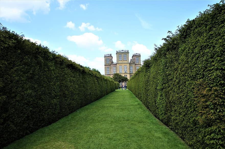 Hardwick Hall, Historic, Derbyshire, Architecture, Building, Historical, Country, Old, Residence, Stately, Gardens