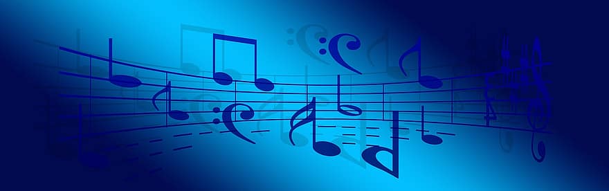 mūziku, clef, melodija, tekstūra, notenblatt, fona, krāsa, signàli, vibrācijas, pacēlās