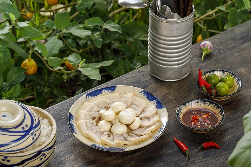 виетнамска храна, виетнамска кухня, градина