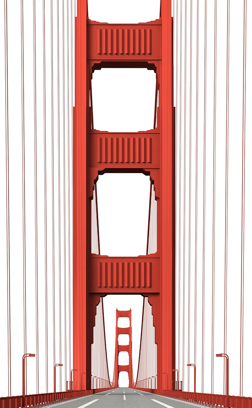 le pont du Golden Gate, San Francisco, bâtiment, église, lieux d'intérêt, historiquement, touristes, attraction, point de repère, façade, Voyage