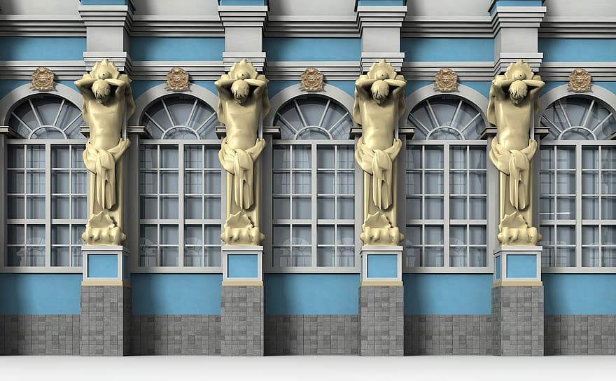 Sankt Petersborg, palads, arkitektur, bygning, kirke, steder af interesse, historisk, turistattraktion