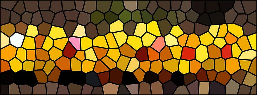 Pattern, Background, Structure, Golden Yellow, Yellow, Background Image, Color, Mosaic