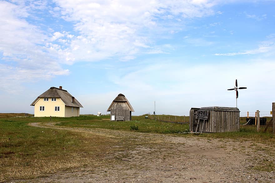 Danemark, sự thay đổi đất đai, phong cảnh, danmark, bauernhof, trang trại chăn nuôi