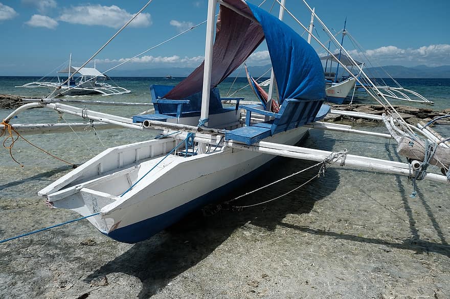 Филипини, лодка, море