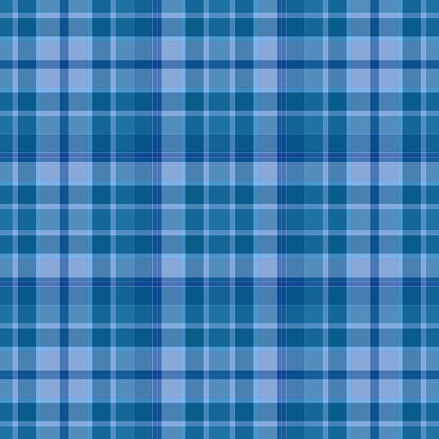 Tela escocesa azul, tartán, tradicional, pijo