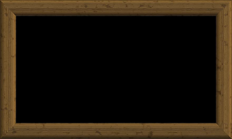 Рамка, фоторамка, граница, дизайн, изолированная рамка, деревянная рама, черная рамка