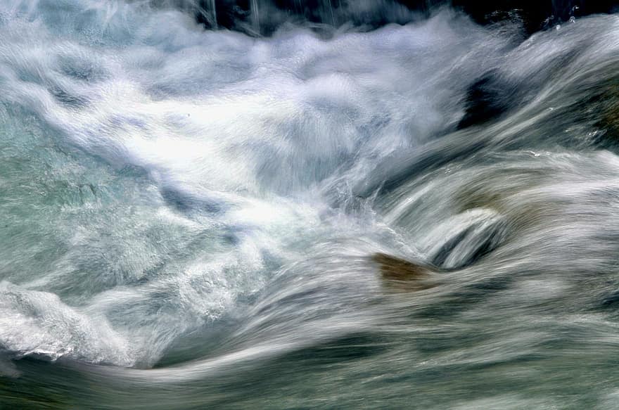 River, Rapids, Water, Flow, Energy, wave, wet, flowing, rapid, motion, blurred motion