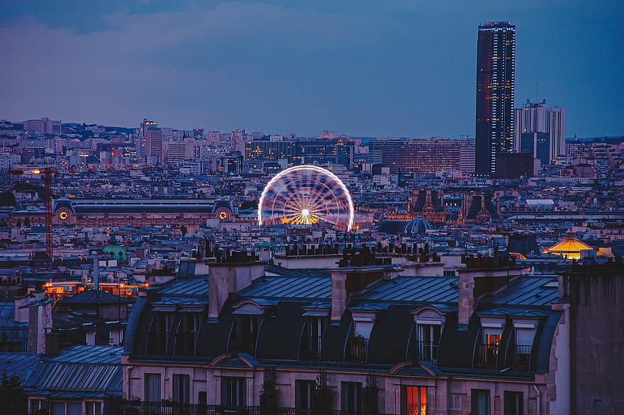 paisagem urbana, viagem, turismo, Europa, Paris, França, cidade
