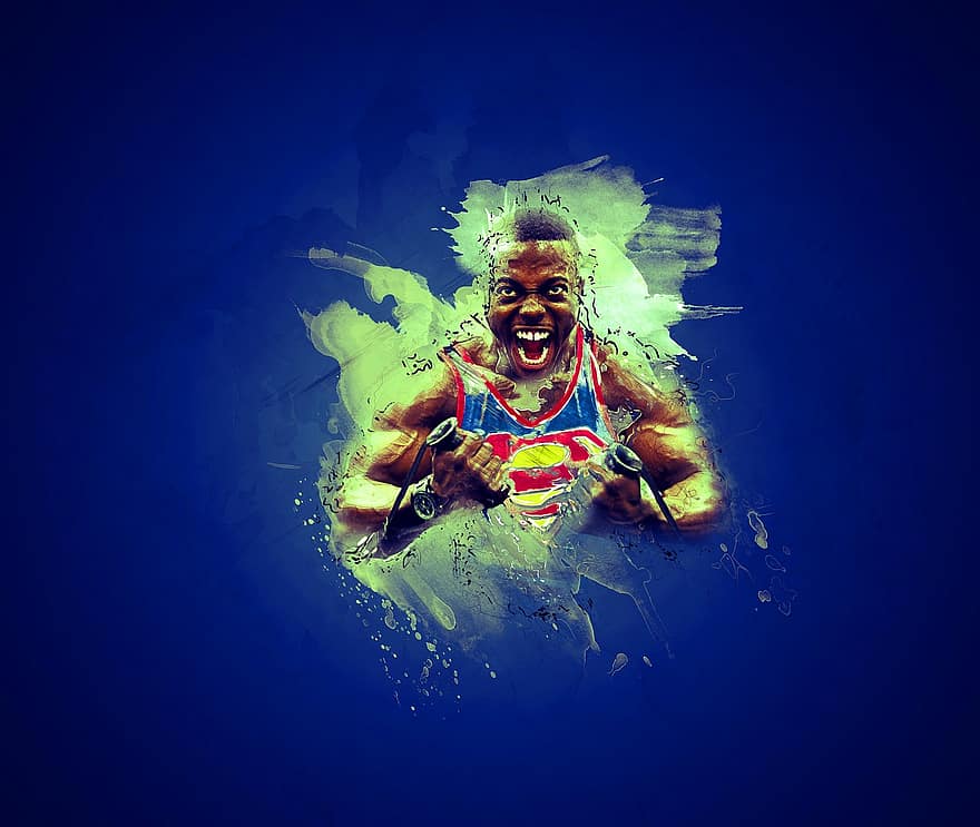 Man, Superman, Workout, Strength, Enthusiasm, Abstract, Fight, Hard, Coach, Face, Sport